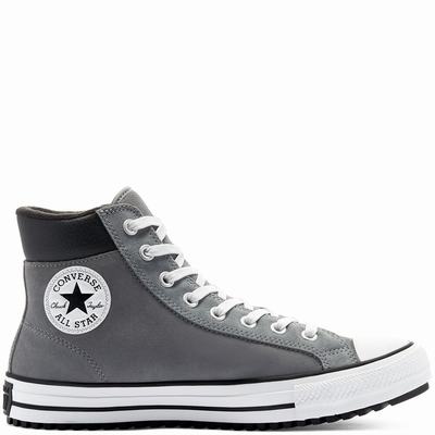 Férfi Converse Suede Chuck Taylor All Star PC Boot Magasszárú Cipő CO6702843 Szürke Világos Zöld Szü